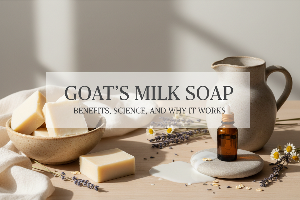 The Complete Guide to Goat's Milk Soap: Benefits, Science, and Why It Works