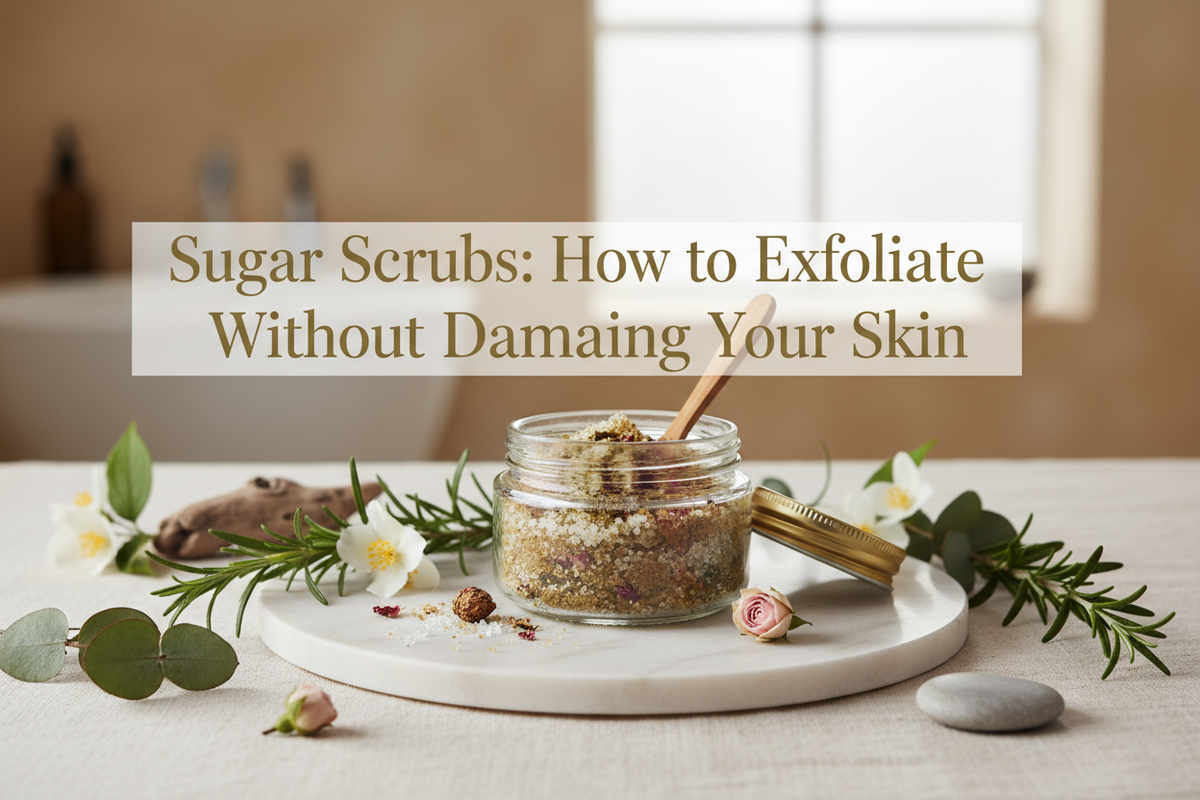 Sugar Scrubs 101: How to Exfoliate Without Damaging Your Skin