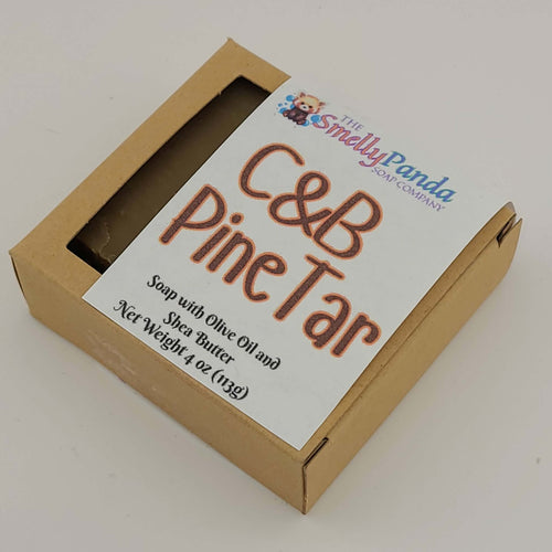 C & B Pine Tar Cruelty Free Bar Soap