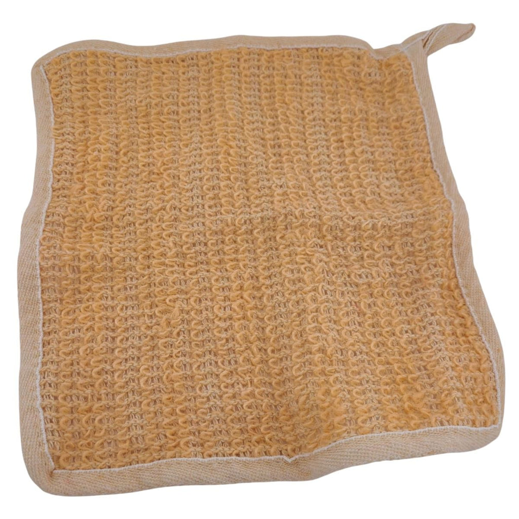 Hand-Dyed Hemp Exfoliating Washcloth - Natural Eco-Friendly Bath Cloth