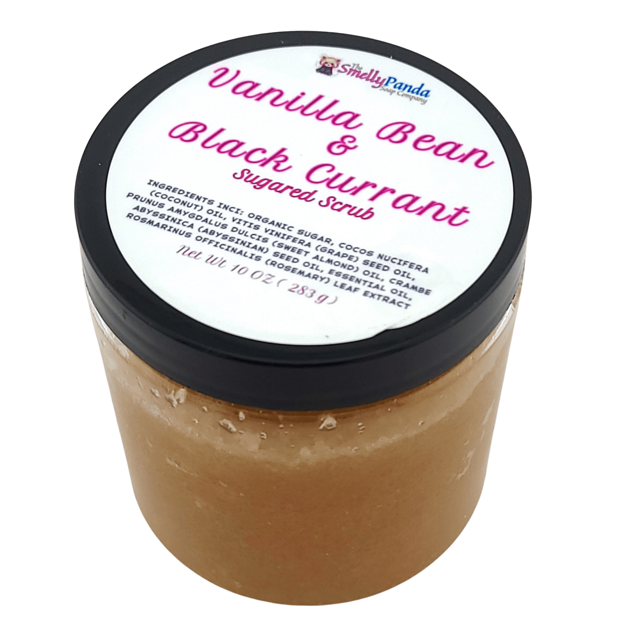 Vanilla Bean and Blackcurrant Sugar Scrub