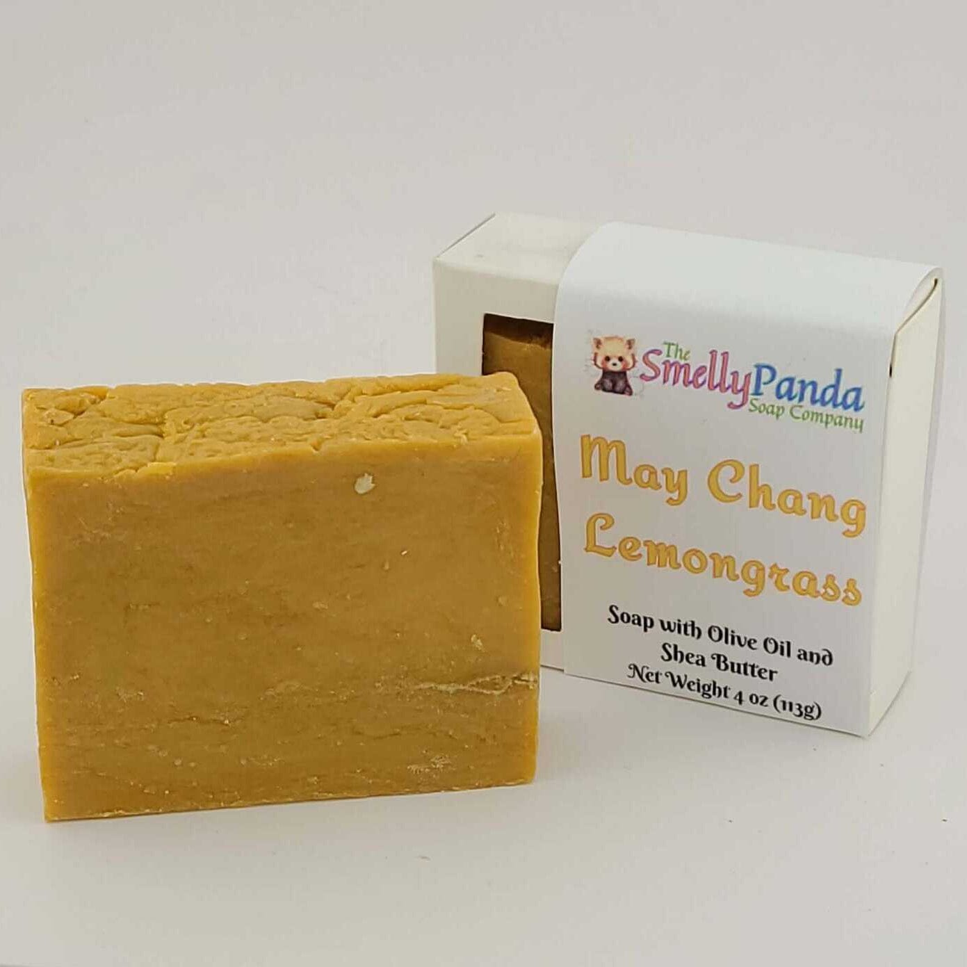 May Chang and Lemongrass Goats Milk Bar Soap