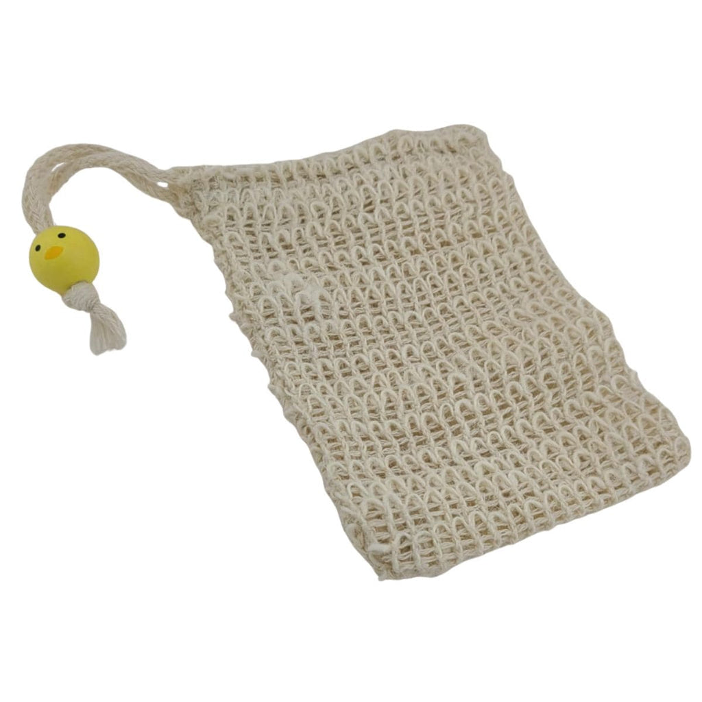 Animal Bead Soap Saver Bag - Natural Sisal Exfoliating Pouch