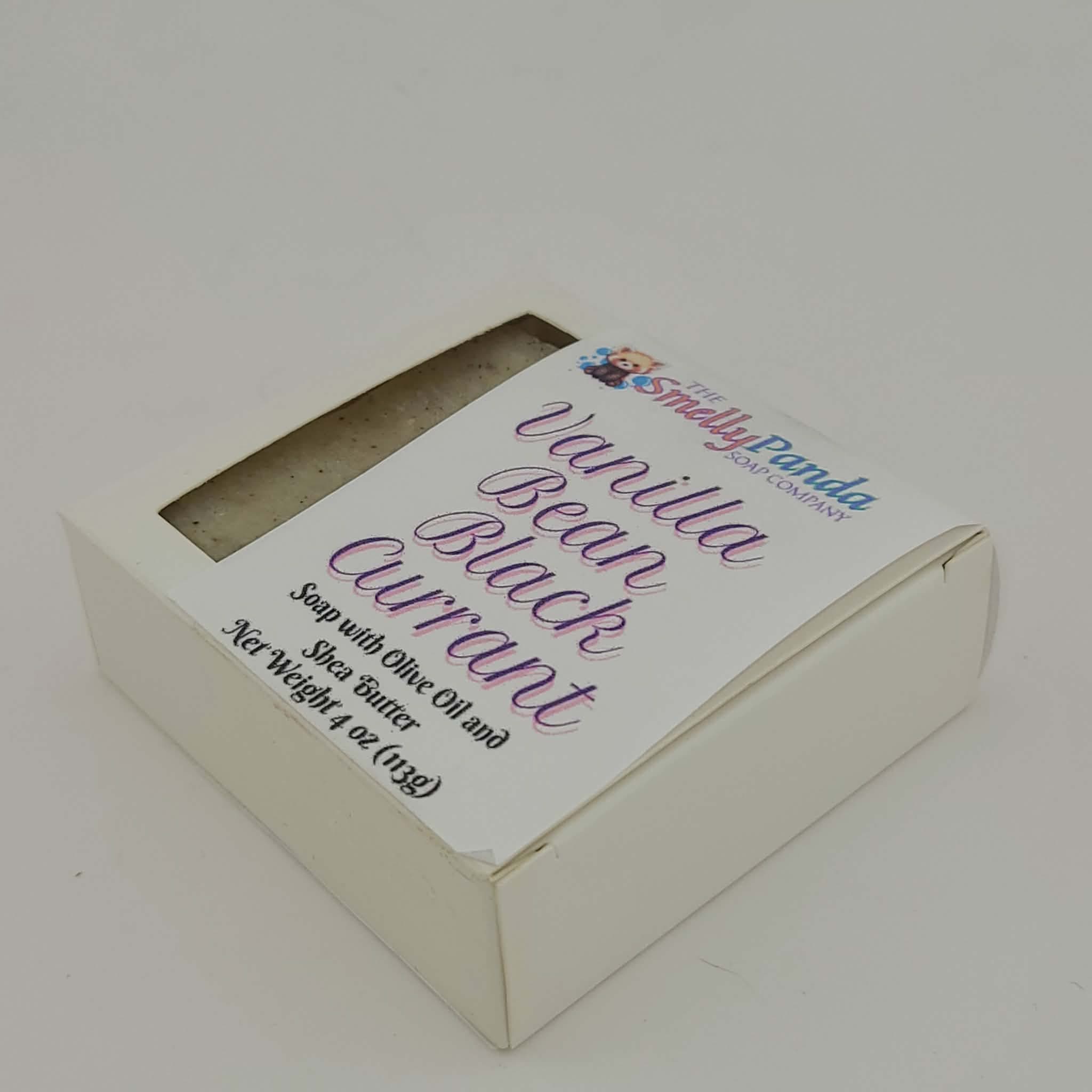 Vanilla Bean Blackcurrant Natural Vegan Bar Soap