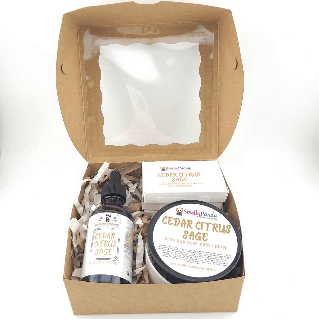 The Gentleman's Grooming Set - Cedar Citrus Sage Gift Set