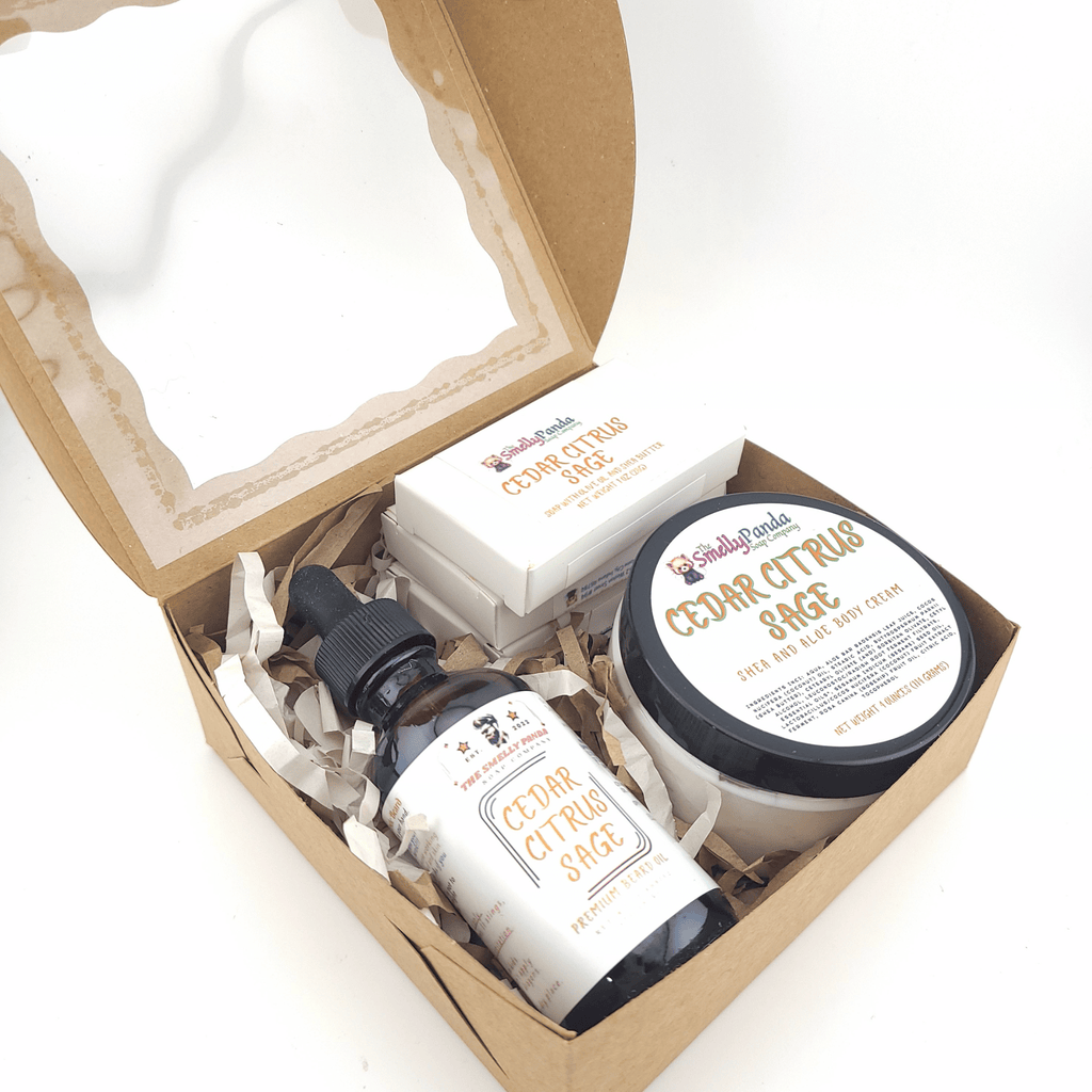 The Gentleman's Grooming Set - Cedar Citrus Sage Gift Set