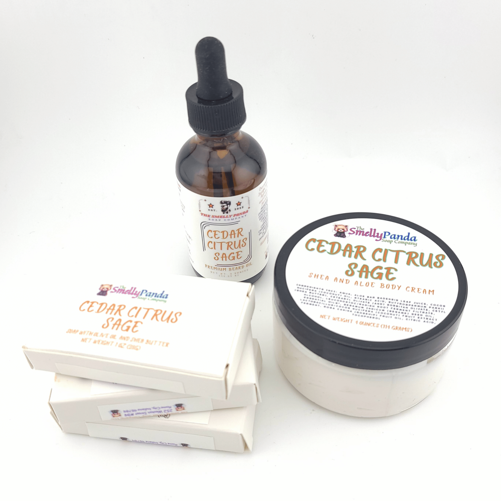 The Gentleman's Grooming Set - Cedar Citrus Sage Gift Set