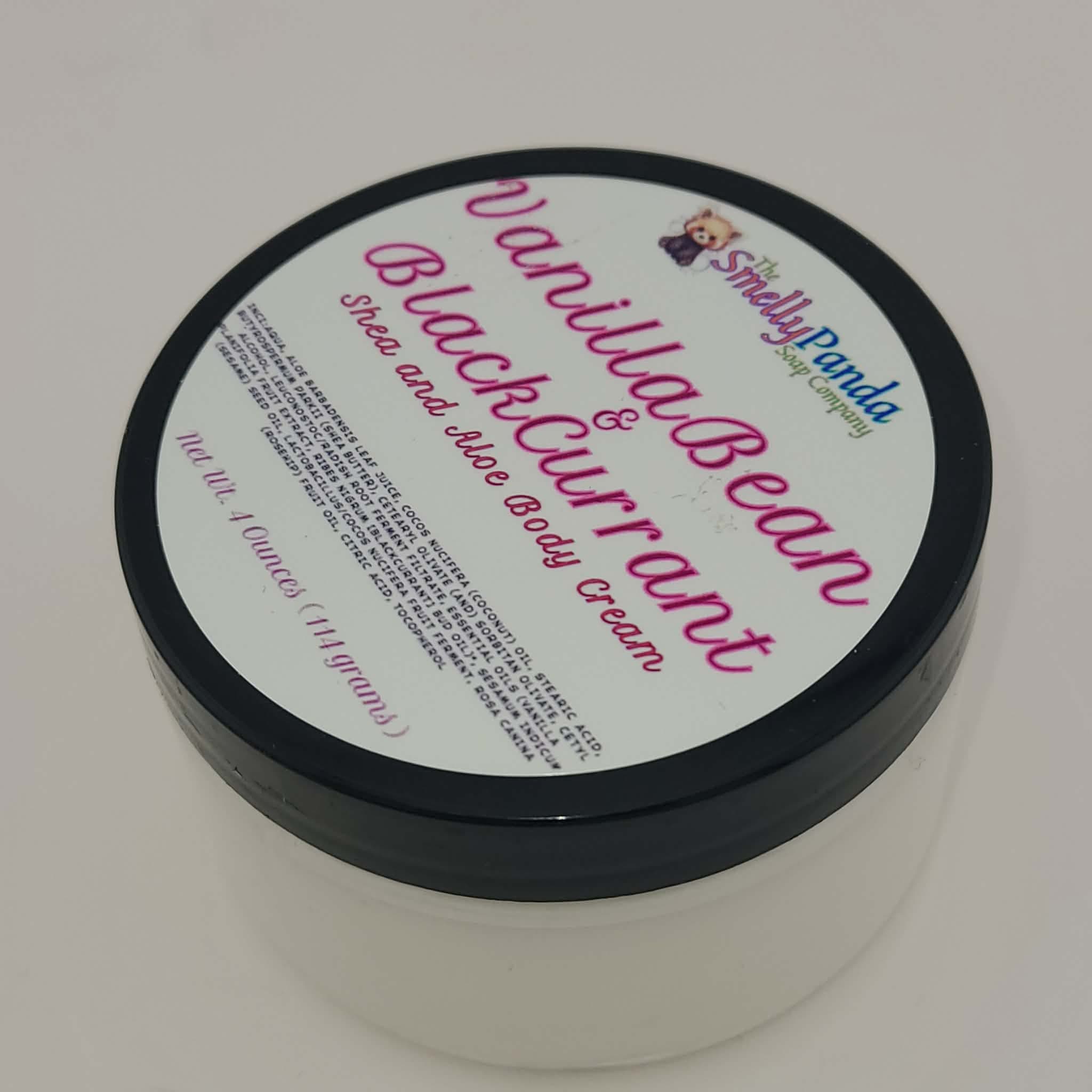 Vanilla Bean Blackcurrant Aloe Body Cream