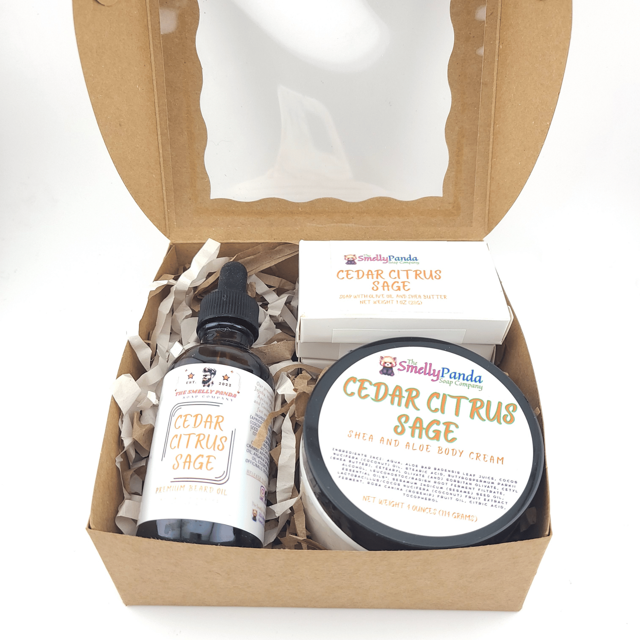 The Gentleman's Grooming Set - Cedar Citrus Sage Gift Set