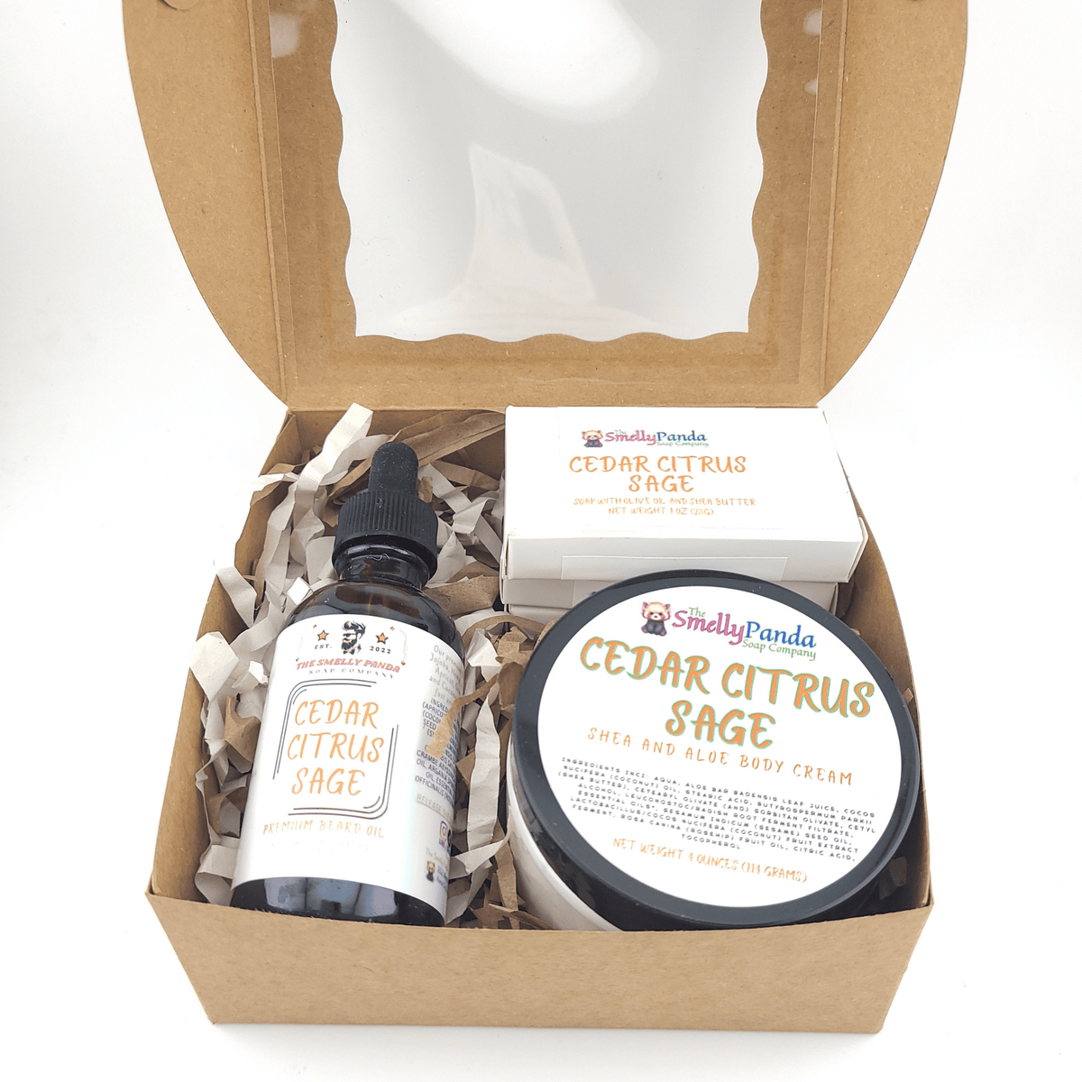The Gentleman's Grooming Set - Cedar Citrus Sage Gift Set