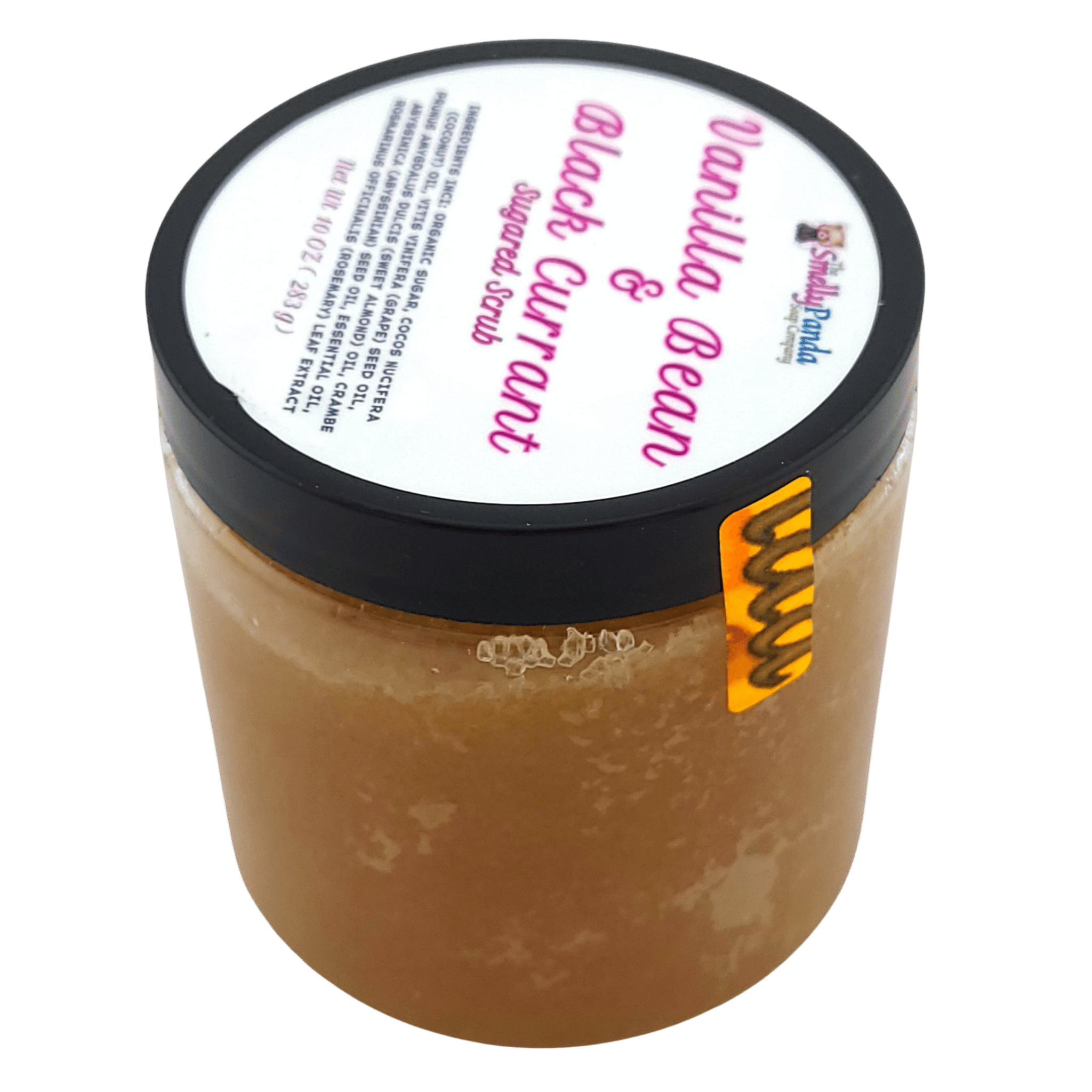 Vanilla Bean and Blackcurrant Sugar Scrub
