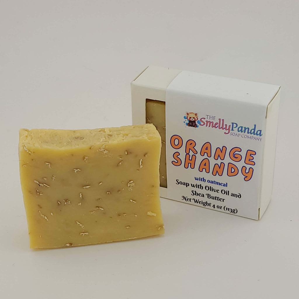 Orange Shandy With Oatmeal Bar Soap