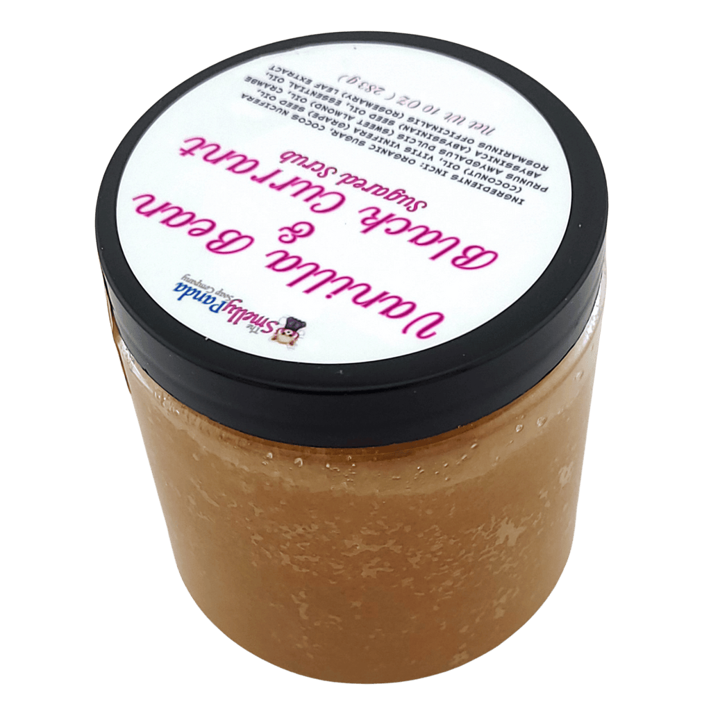 Vanilla Bean and Blackcurrant Sugar Scrub