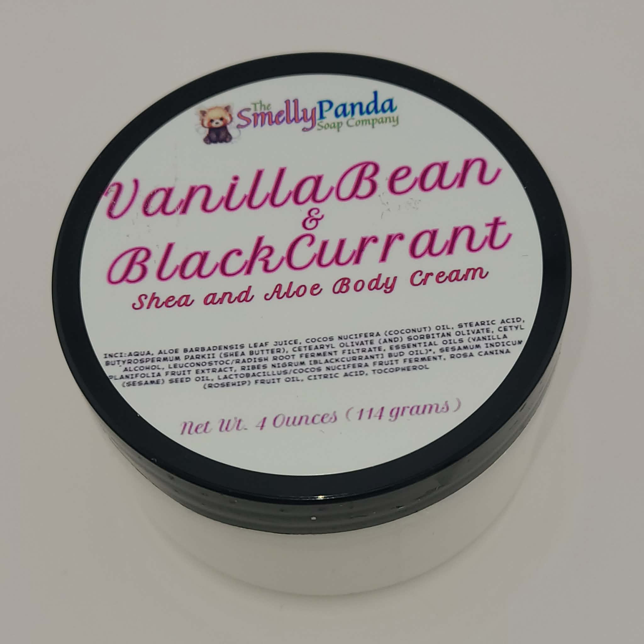 Vanilla Bean Blackcurrant Aloe Body Cream