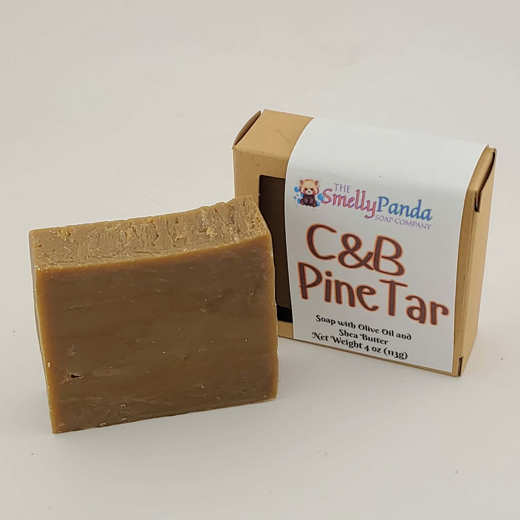C & B Pine Tar Cruelty Free Bar Soap