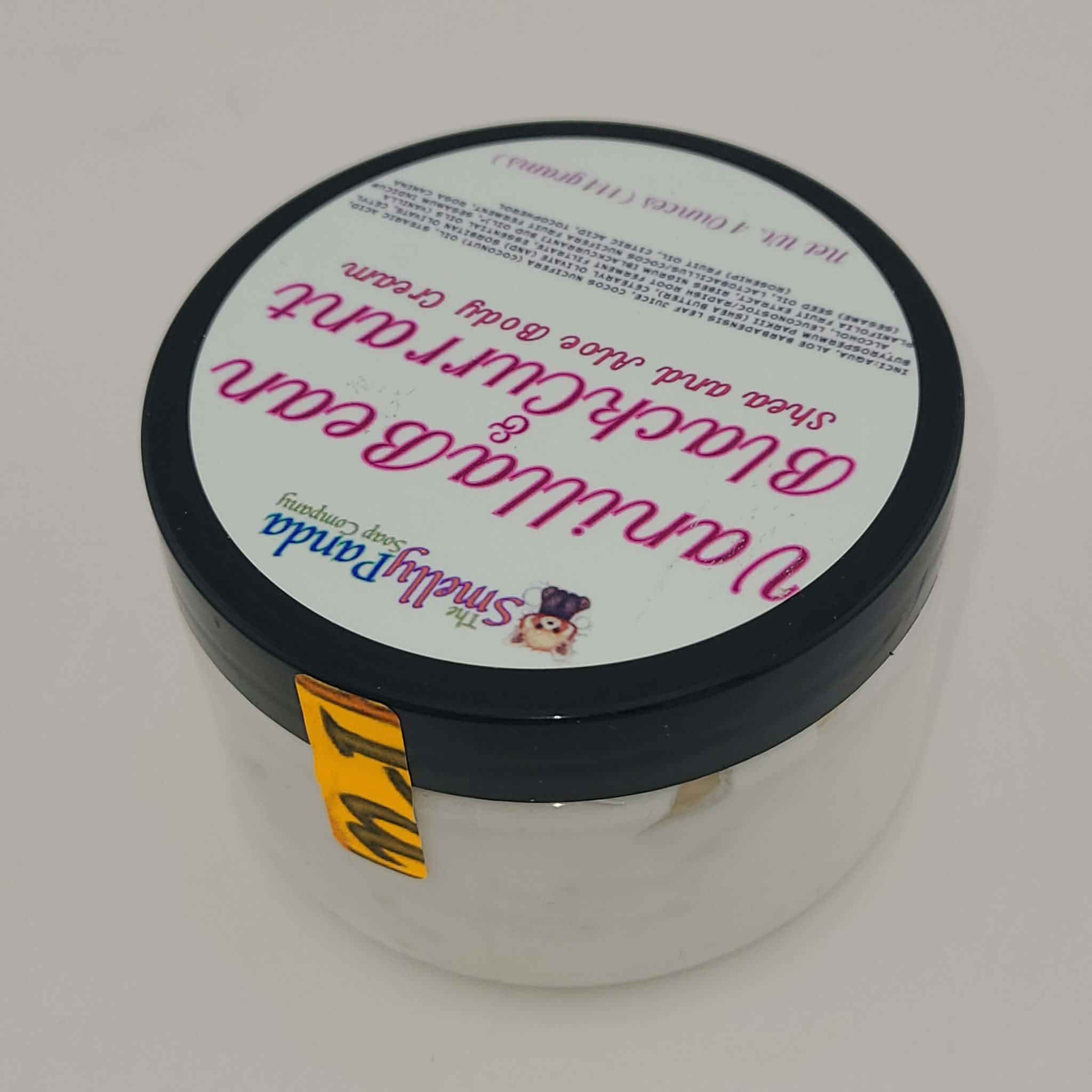 Vanilla Bean Blackcurrant Aloe Body Cream