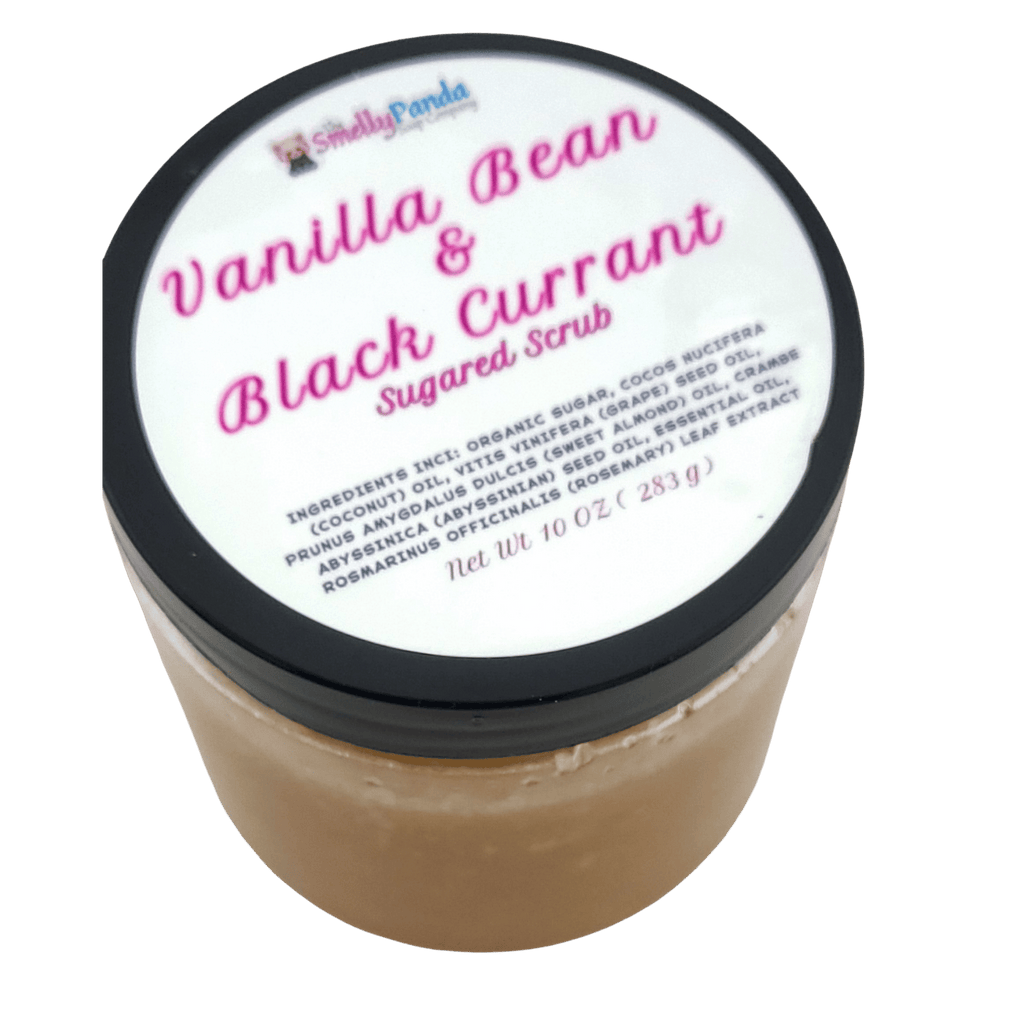 Vanilla Bean and Blackcurrant Sugar Scrub