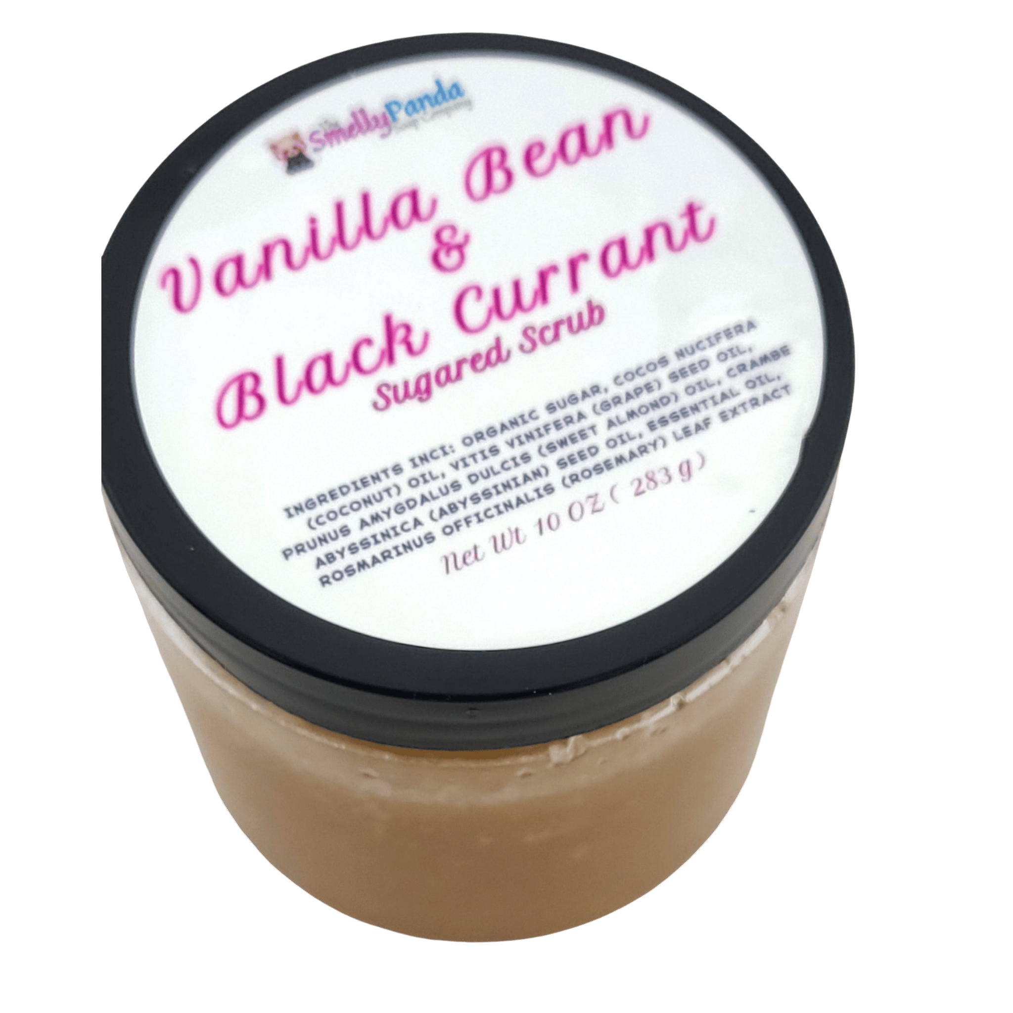 Vanilla Bean and Blackcurrant Sugar Scrub