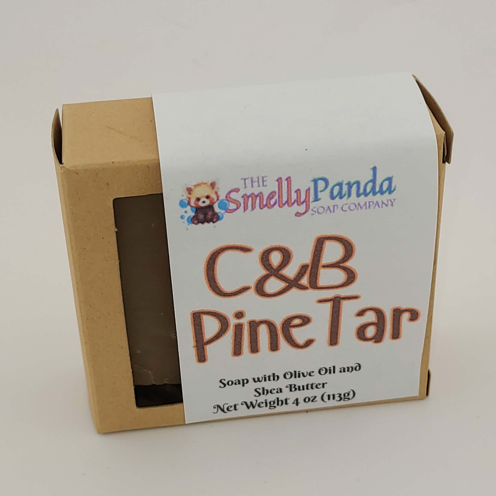 C & B Pine Tar Cruelty Free Bar Soap
