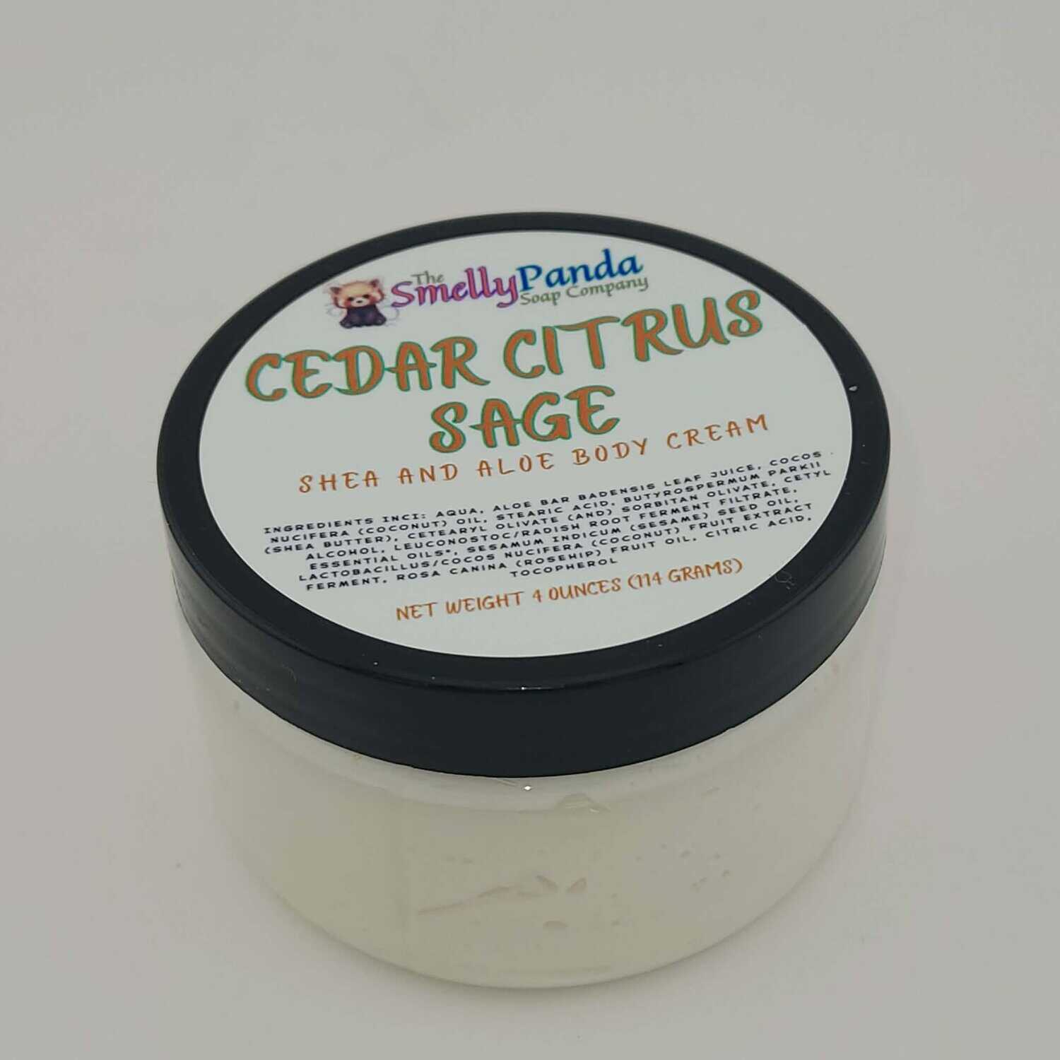 Cedar Citrus Sage Self Care Trio Bundle