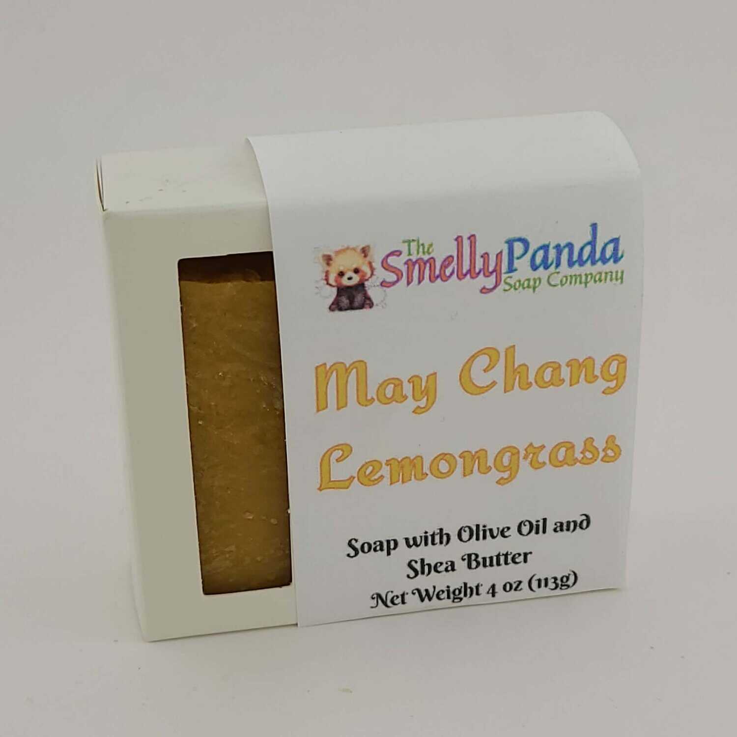 May Chang and Lemongrass Goats Milk Bar Soap