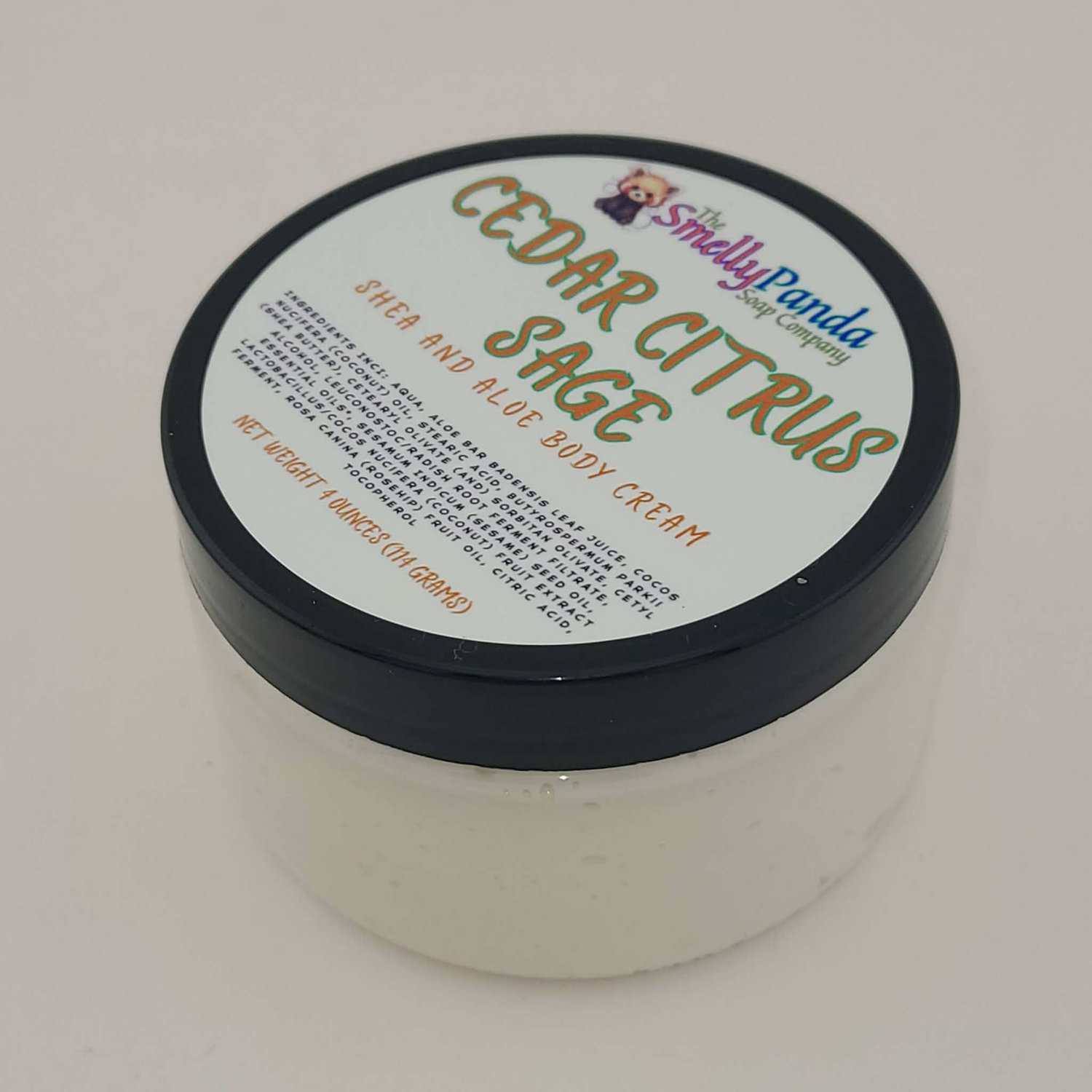 Cedar Citrus Sage Aloe Body Cream