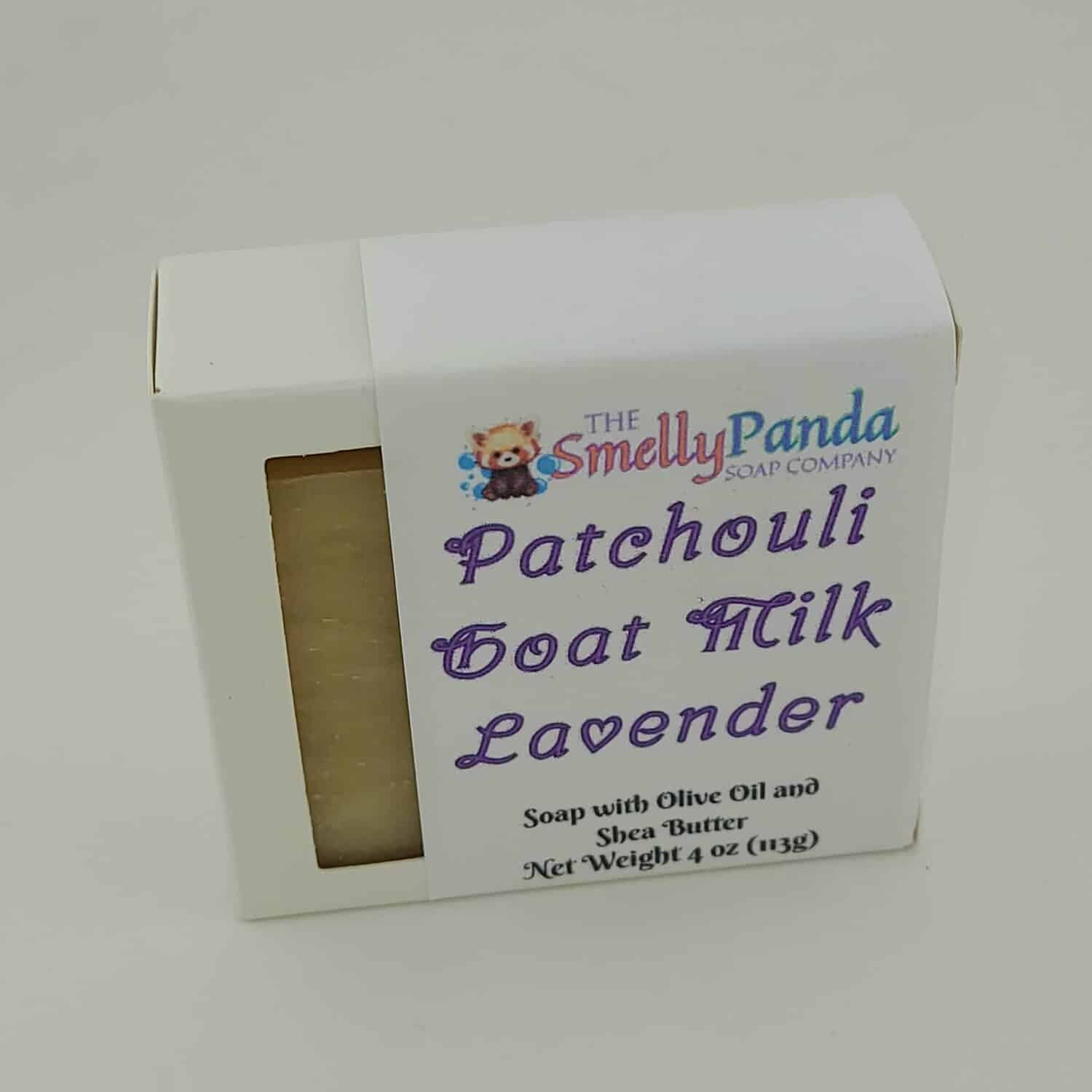 Patchouli Goats Milk Lavender Bar Soap