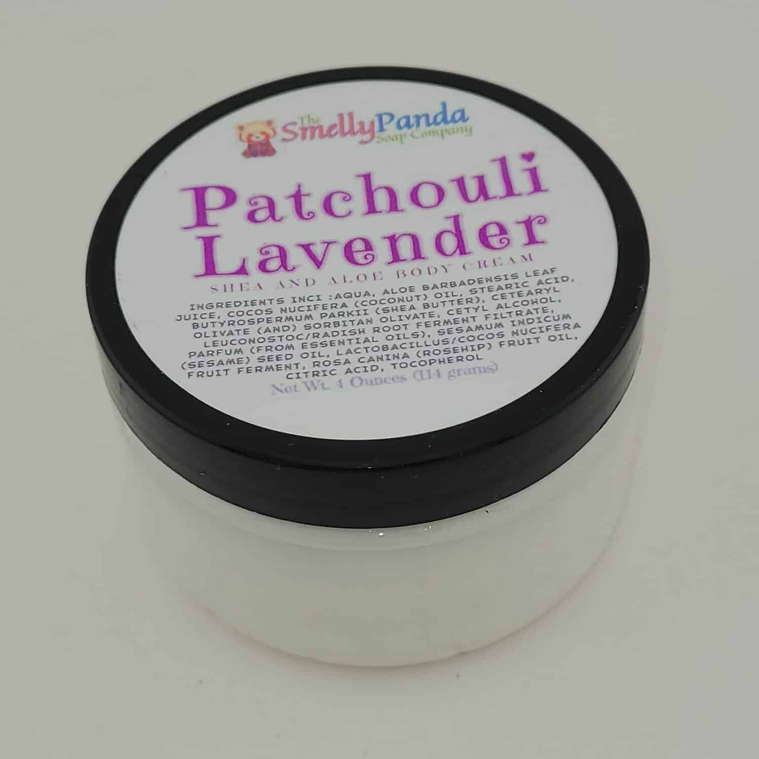 Patchouli Lavender Aloe Body Cream