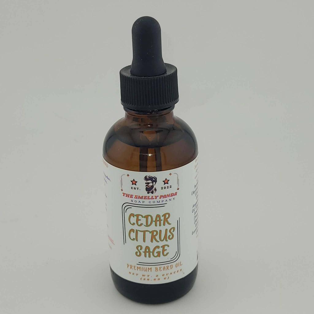 Cedar Citrus Sage Premium Beard Oil