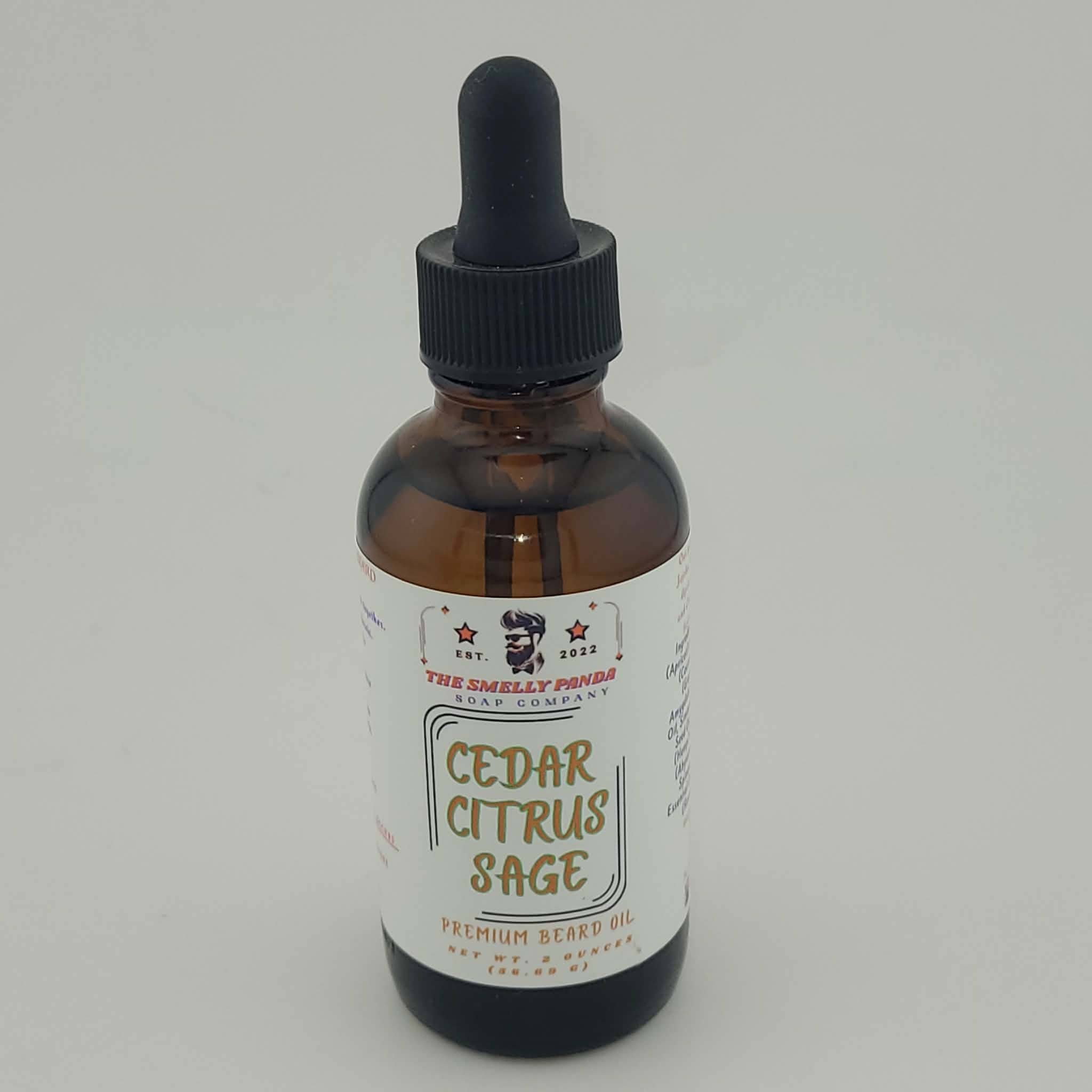 Cedar Citrus Sage Premium Beard Oil