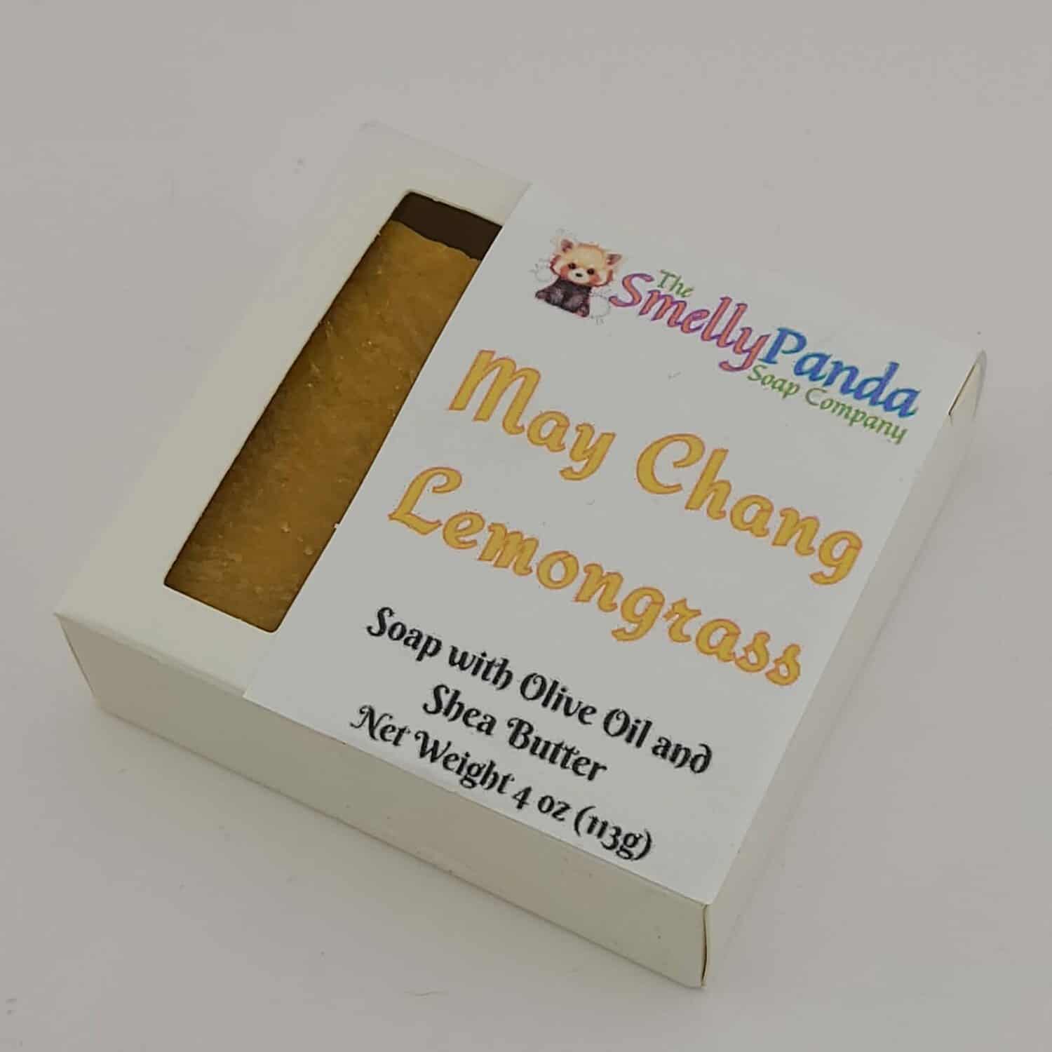 May Chang and Lemongrass Goats Milk Bar Soap