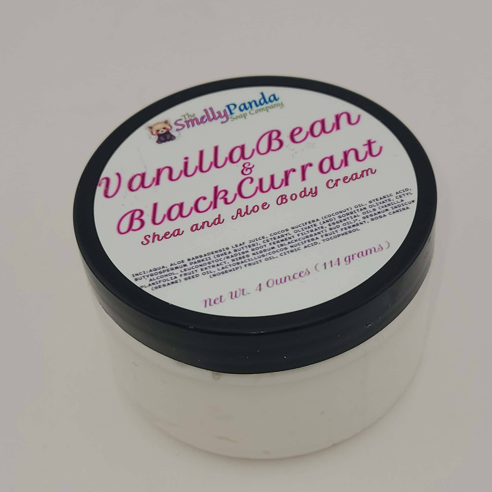 Vanilla Bean Blackcurrant Aloe Body Cream