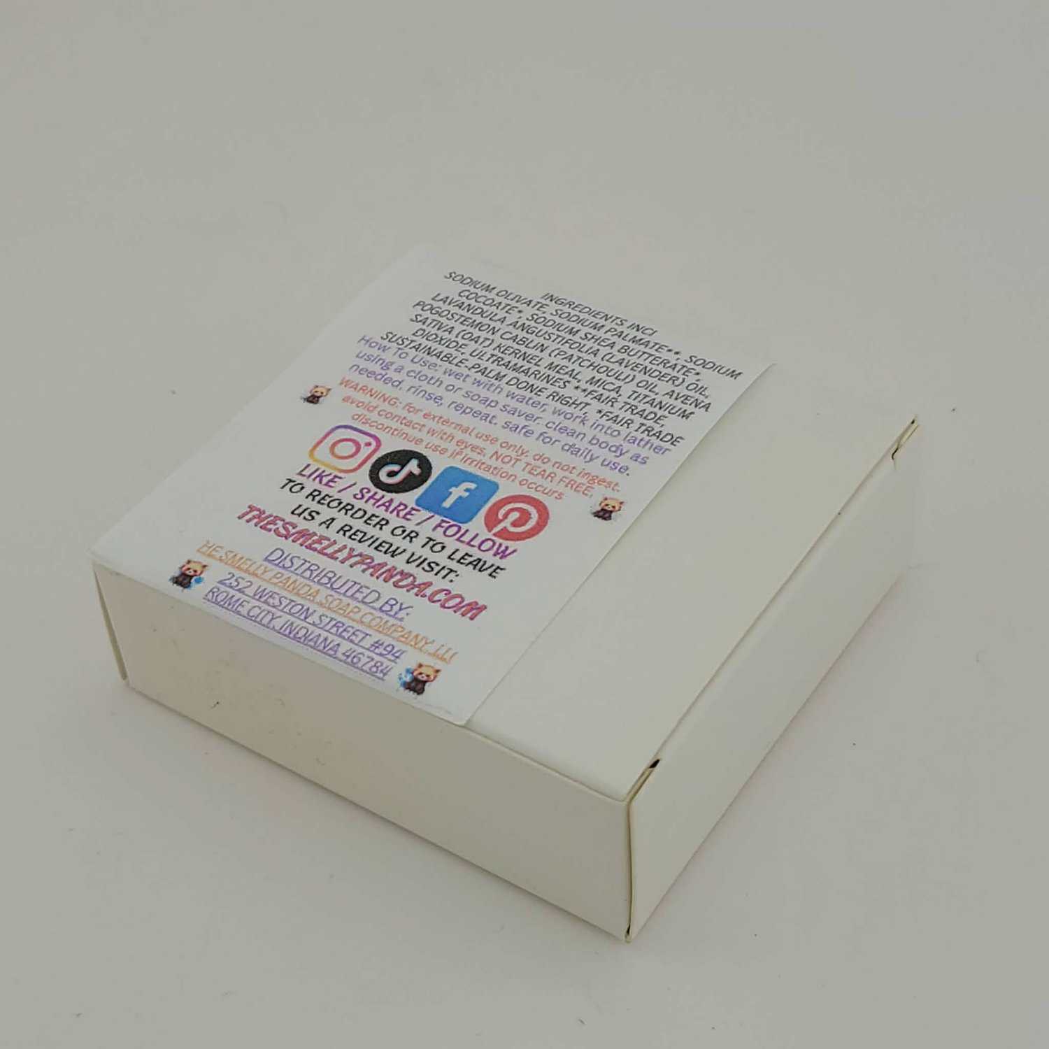 Patchouli Goats Milk Lavender Bar Soap