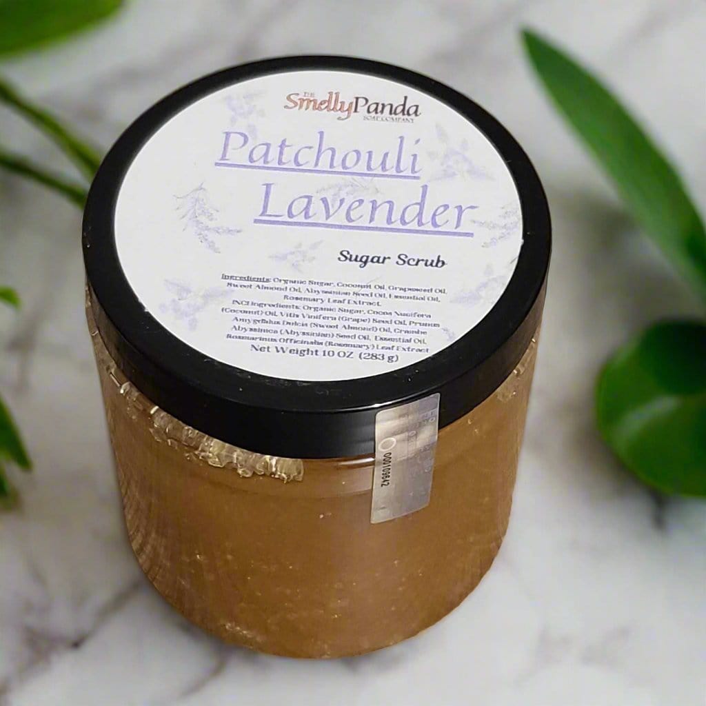 The Smelly Panda Soap Company,LLC Sugar Scrub Patchouli Lavender Sugar Scrub