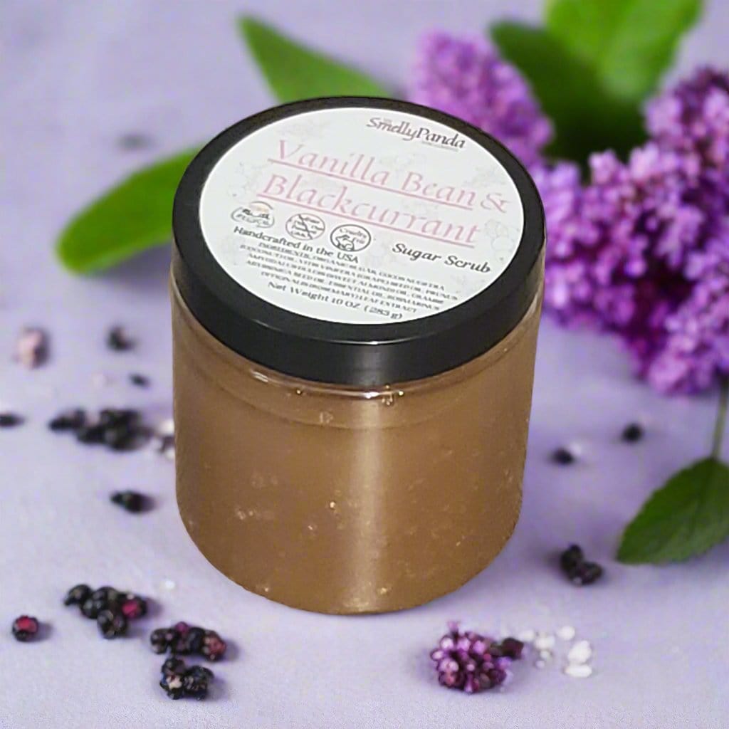 Vanilla Bean and Blackcurrant Sugar Scrub