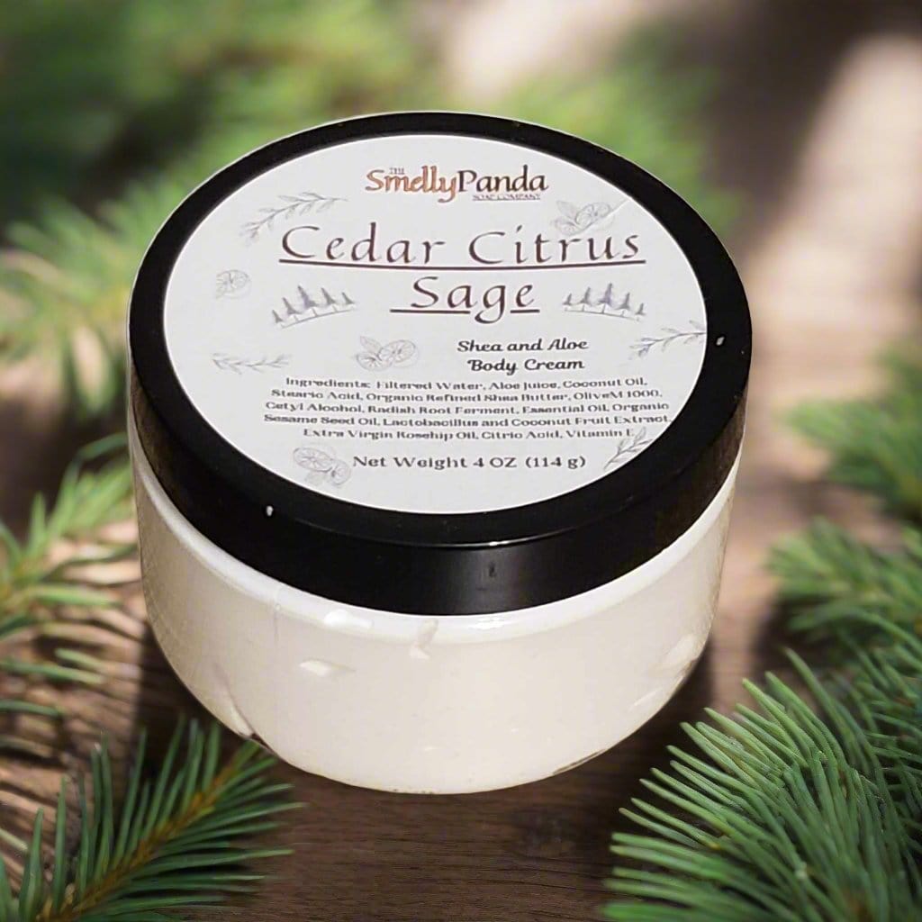 Cedar Citrus Sage Aloe Body Cream