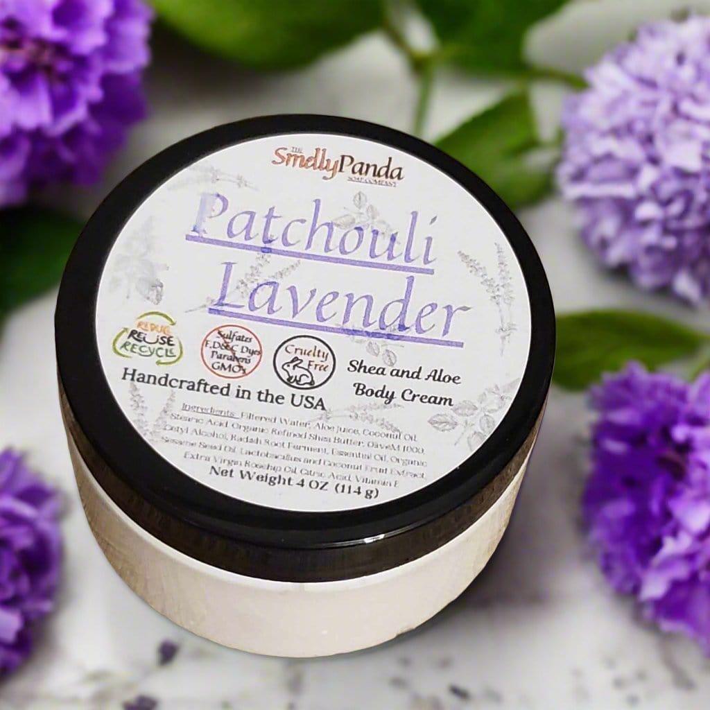 Patchouli Lavender Aloe Body Cream