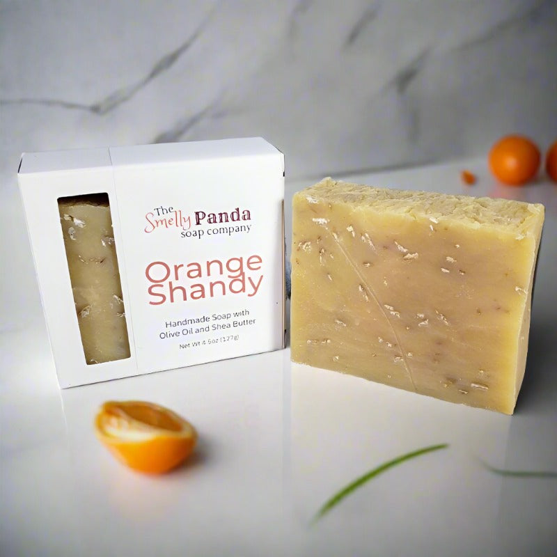 Orange Shandy With Oatmeal Natural Bar Soap